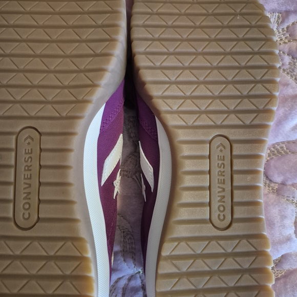 Converse Women's All Star Purple Sneakers - Picture 2 of 5